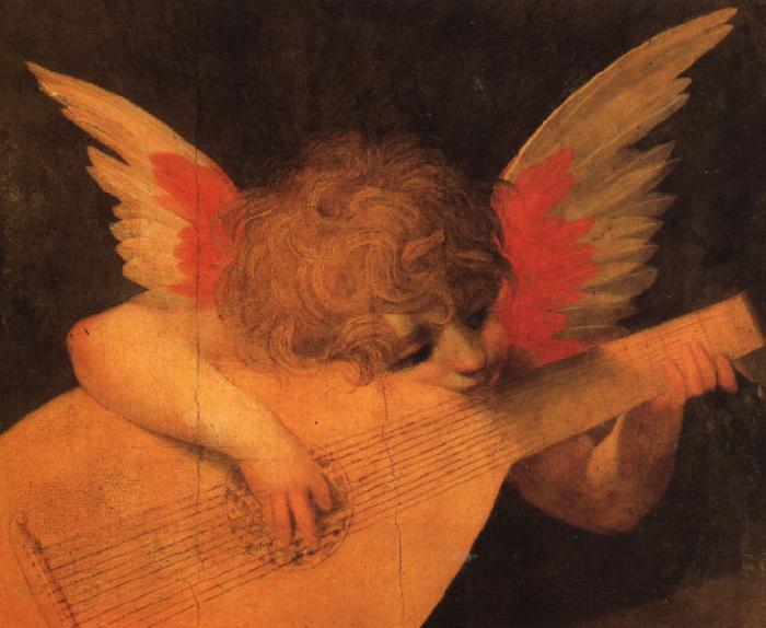 Rosso Fiorentino Angelic Musician China oil painting art